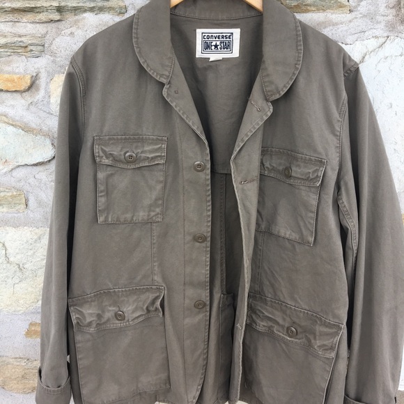 mens converse coat